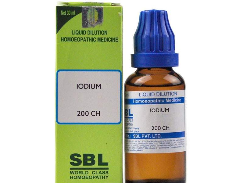 Iodium 30 Homeopathic medicine 